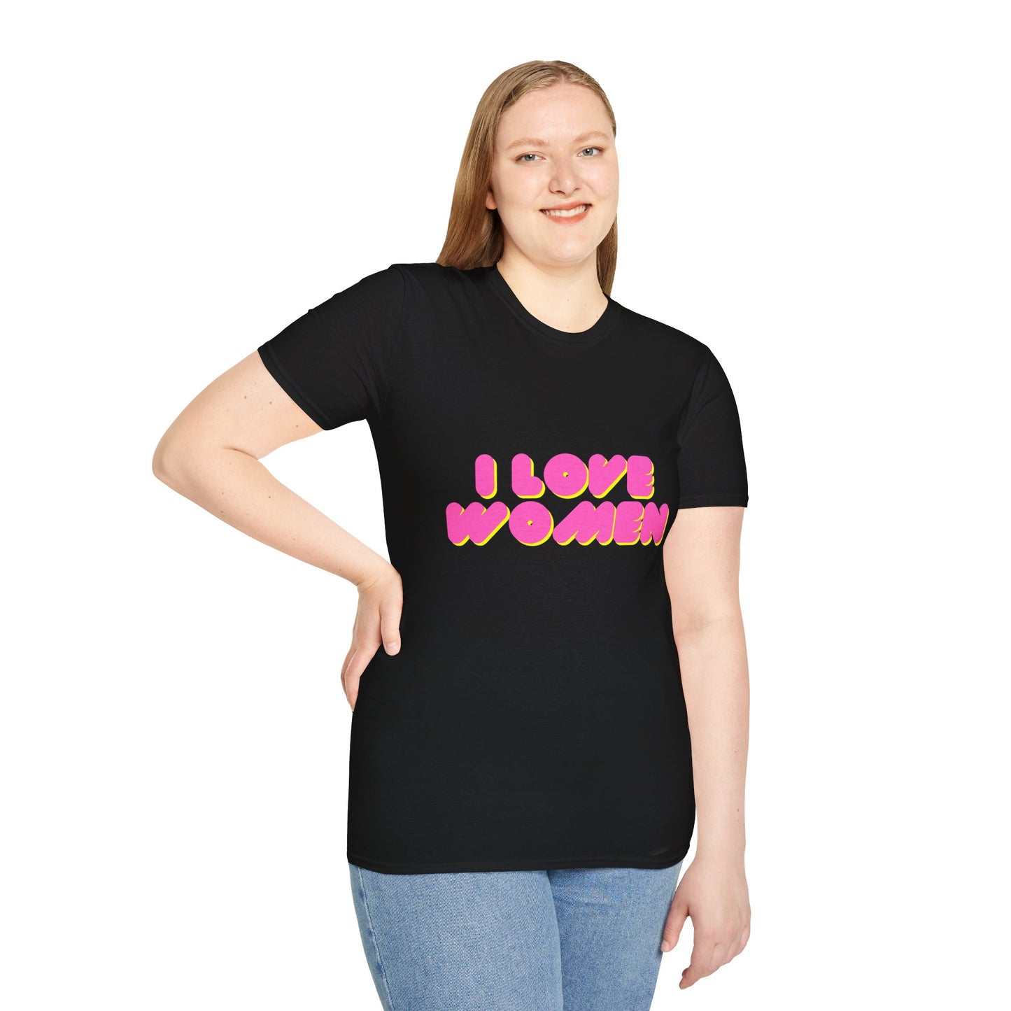 I Love Women T-Shirt (PINK)