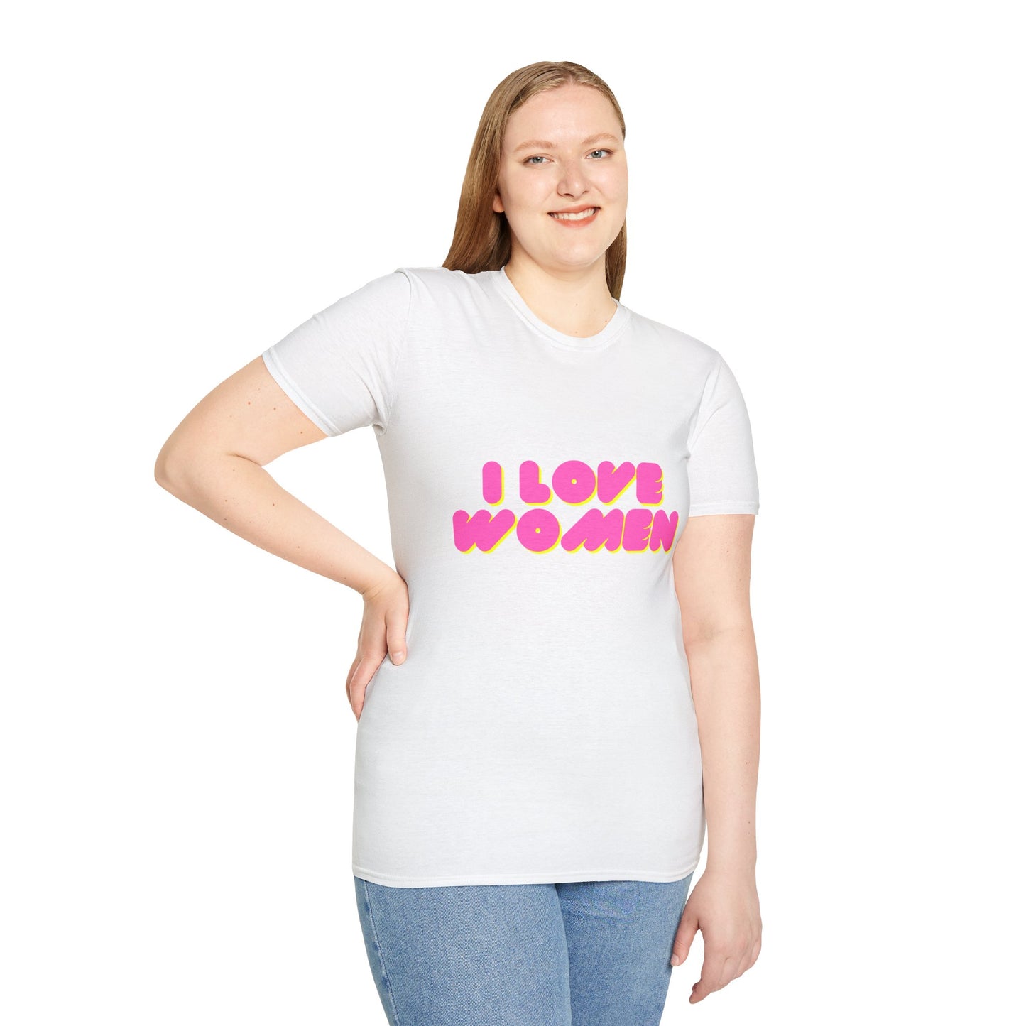 I Love Women T-Shirt (PINK)