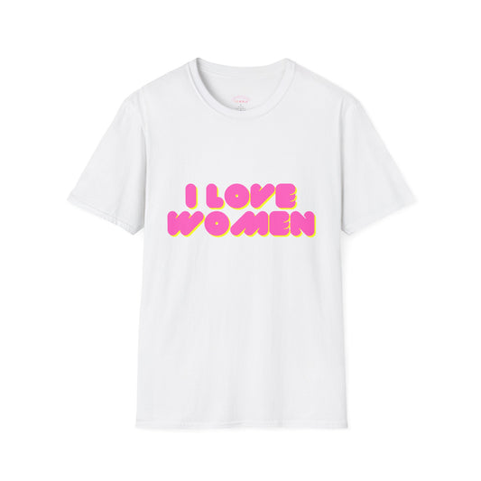 I Love Women T-Shirt (PINK)