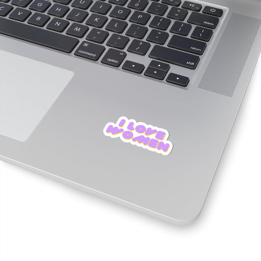 I Love Women Sticker